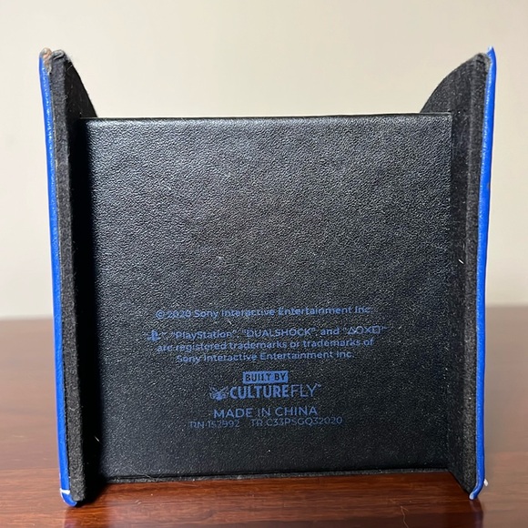 Culturefly Sony PlayStation Blue and Black Desk Organizer / Display Stand - Picture 4 of 7